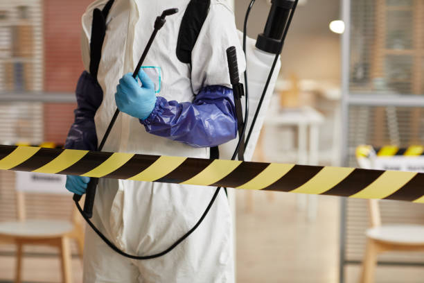 Professional Blood Cleanup technician working in Homer, MI